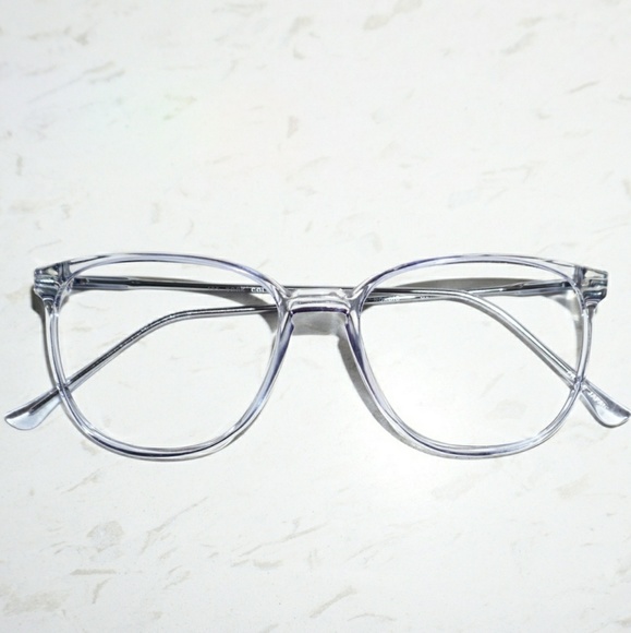 Vintage Other - Japanese Acetate Blue Frames Narrow Fit